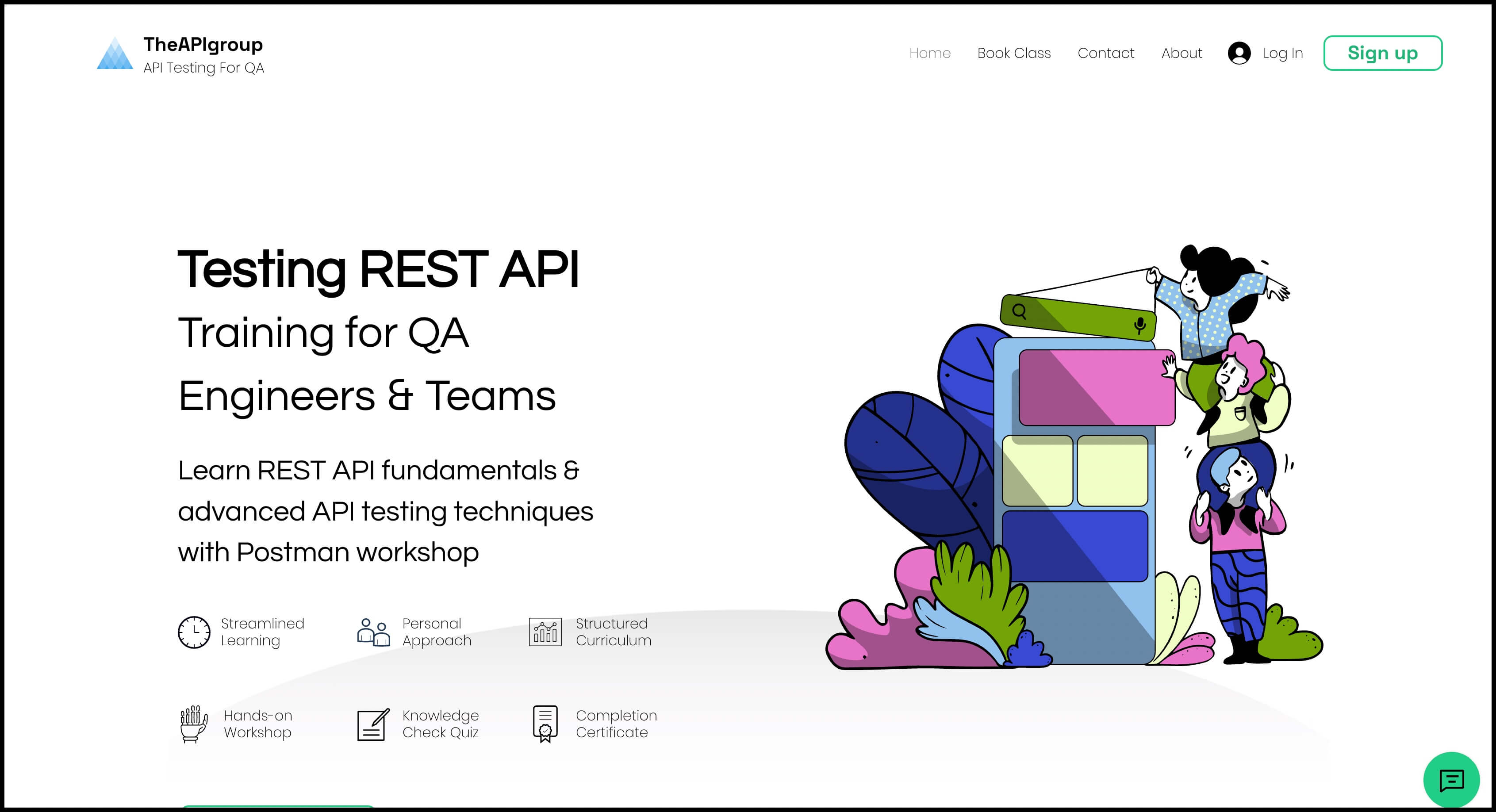 The API Group - API Testing For QA Training Platform