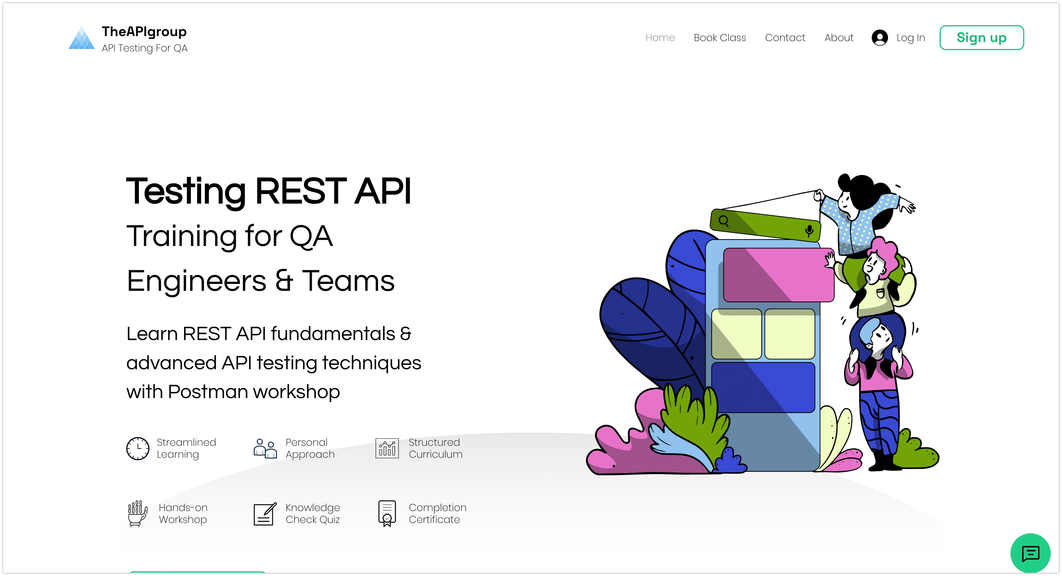 The API Group - API Testing For QA Training Platform