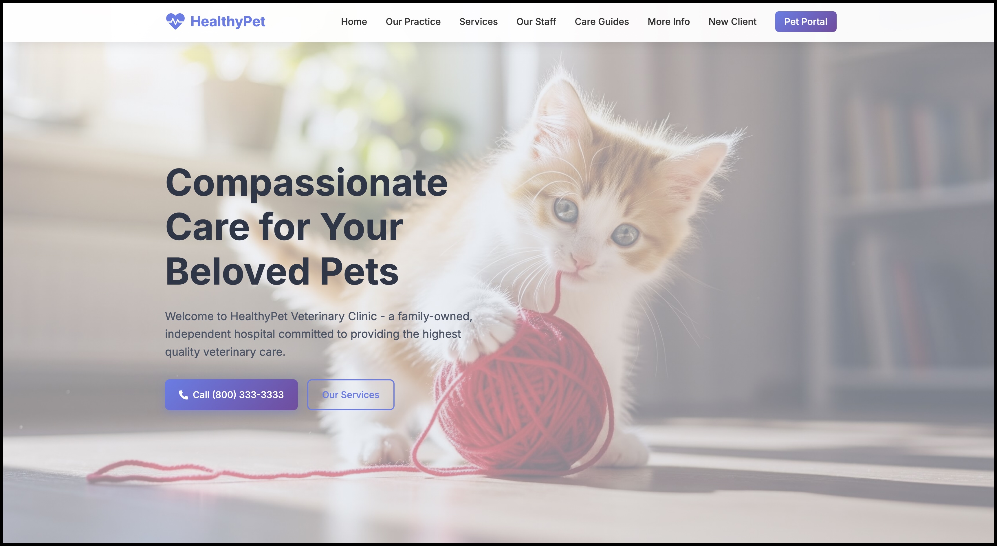 Healthy Pet - Veterinary Clinic